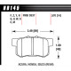 Fékbetétek HAWK performance HAWK Performance Ceramic hátsó fékbetétek Honda Accord/Civic/Prelude, Acura ILX/CL/TSX és további modellekhez, HB145Z.570 | race-shop.hu
