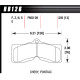Fékbetétek HAWK performance Hawk Brake Pad DTC-60 HB126G.505 | race-shop.hu