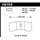 Fékbetétek HAWK performance Hawk Brake Pad Performance Ceramic HB109Z.710 | race-shop.hu