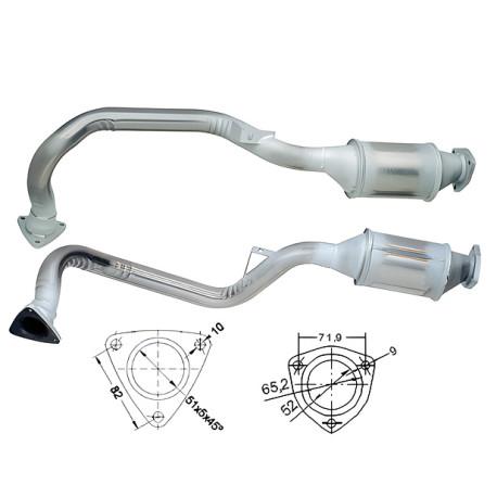 DPF és Magnaflow katalizátorok konkrét típushoz Magnaflow Katalizátor AUDI | race-shop.hu