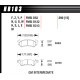 Fékbetétek HAWK performance Hawk Brake Pad Blue 9012 (15 mm) HB103E.590 | race-shop.hu
