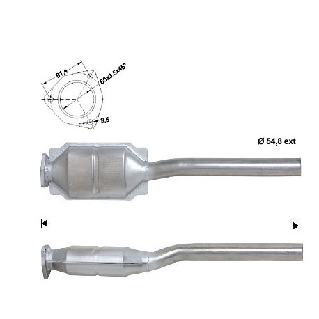 DPF és Magnaflow katalizátorok konkrét típushoz Magnaflow Katalizátor AUDI SEAT SKODA VOLKSWAGEN | race-shop.hu