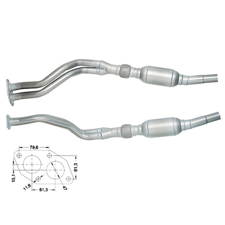 DPF és Magnaflow katalizátorok konkrét típushoz Magnaflow Katalizátor AUDI VOLKSWAGEN | race-shop.hu