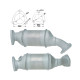 DPF és Magnaflow katalizátorok konkrét típushoz Magnaflow Katalizátor AUDI VOLKSWAGEN | race-shop.hu