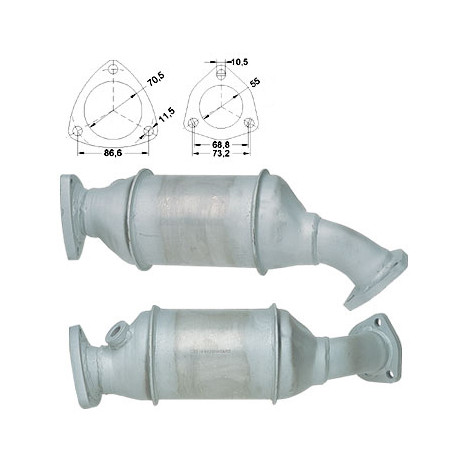 DPF és Magnaflow katalizátorok konkrét típushoz Magnaflow Katalizátor AUDI VOLKSWAGEN | race-shop.hu