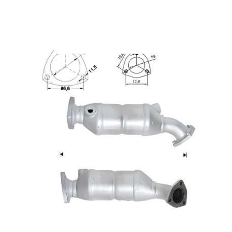 DPF és Magnaflow katalizátorok konkrét típushoz Magnaflow Katalizátor AUDI SKODA VOLKSWAGEN | race-shop.hu