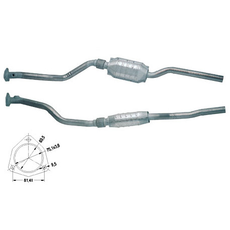 DPF és Magnaflow katalizátorok konkrét típushoz Magnaflow Katalizátor AUDI | race-shop.hu
