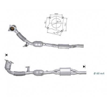 DPF és Magnaflow katalizátorok konkrét típushoz Magnaflow Katalizátor AUDI | race-shop.hu