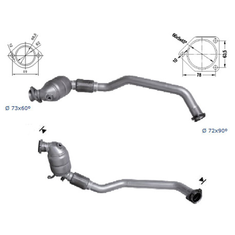 DPF és Magnaflow katalizátorok konkrét típushoz Magnaflow Katalizátor BMW | race-shop.hu