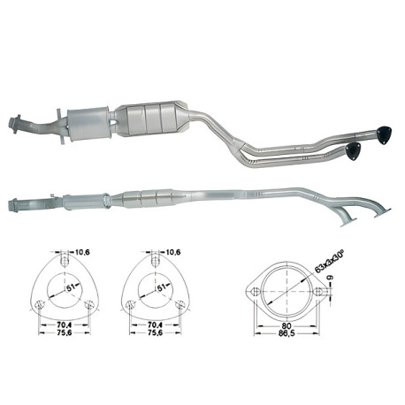 DPF és Magnaflow katalizátorok konkrét típushoz Magnaflow Katalizátor BMW | race-shop.hu