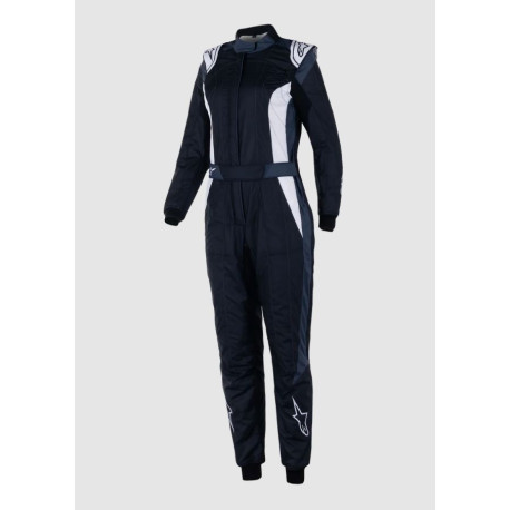 Overálok Alpinestars FIA race suit Women Stella GP Pro Comp V2, Black Asphalt/ White | race-shop.hu