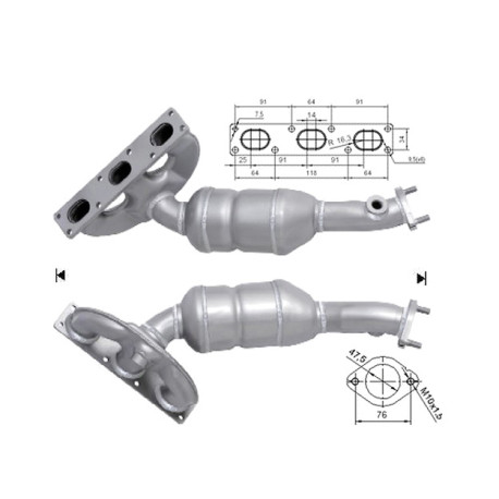 DPF és Magnaflow katalizátorok konkrét típushoz Magnaflow Katalizátor BMW | race-shop.hu