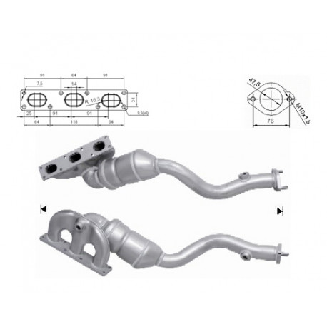 DPF és Magnaflow katalizátorok konkrét típushoz Magnaflow Katalizátor BMW | race-shop.hu