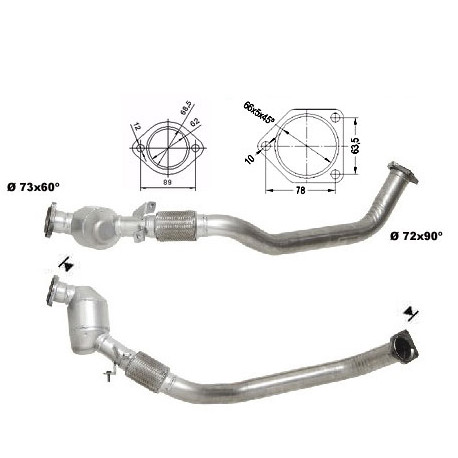 DPF és Magnaflow katalizátorok konkrét típushoz Magnaflow Katalizátor BMW | race-shop.hu