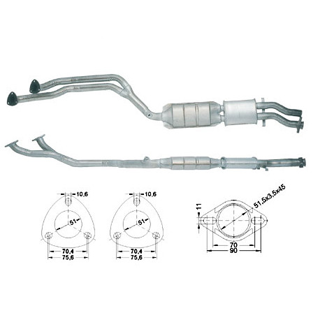 DPF és Magnaflow katalizátorok konkrét típushoz Magnaflow Katalizátor BMW | race-shop.hu