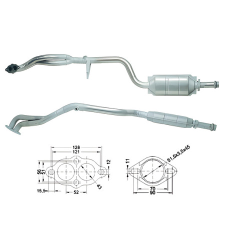 DPF és Magnaflow katalizátorok konkrét típushoz Magnaflow Katalizátor BMW | race-shop.hu