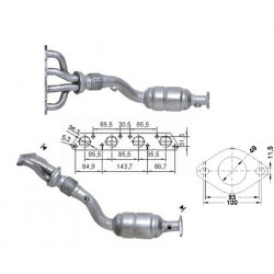 Magnaflow Katalizátor BMW-MINI