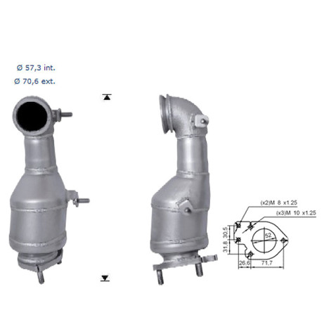 DPF és Magnaflow katalizátorok konkrét típushoz Magnaflow Katalizátor CHEVROLET CHEVROLET | race-shop.hu