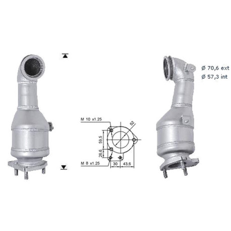DPF és Magnaflow katalizátorok konkrét típushoz Magnaflow Katalizátor CHEVROLET CHEVROLET | race-shop.hu