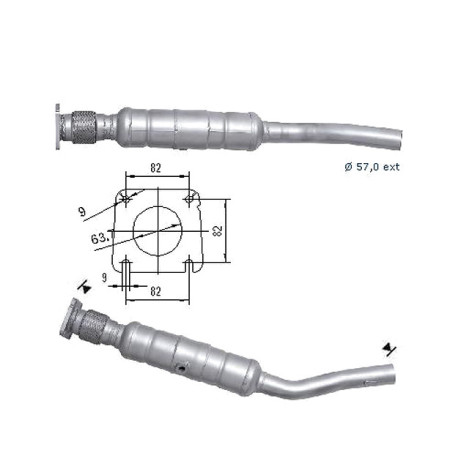 DPF és Magnaflow katalizátorok konkrét típushoz Magnaflow Katalizátor CHRYSLER | race-shop.hu