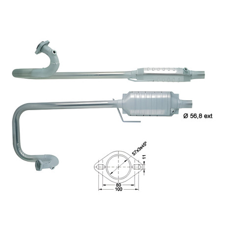 DPF és Magnaflow katalizátorok konkrét típushoz Magnaflow Katalizátor CHRYSLER JEEP | race-shop.hu