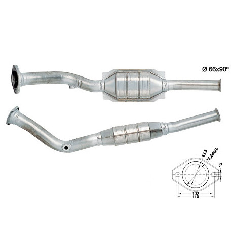 DPF és Magnaflow katalizátorok konkrét típushoz Magnaflow Katalizátor CITROËN PEUGEOT | race-shop.hu