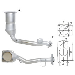 Magnaflow Katalizátor CITROËN PEUGEOT