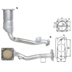 Magnaflow Katalizátor CITROËN