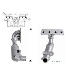 Magnaflow Katalizátor CITROËN PEUGEOT