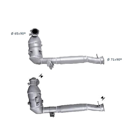DPF és Magnaflow katalizátorok konkrét típushoz Magnaflow Katalizátor CITROËN PEUGEOT | race-shop.hu