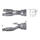 DPF és Magnaflow katalizátorok konkrét típushoz Magnaflow Katalizátor CITROËN PEUGEOT | race-shop.hu