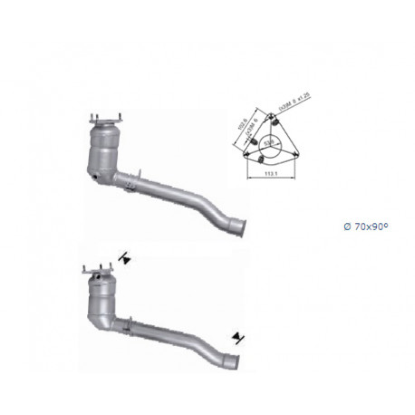 DPF és Magnaflow katalizátorok konkrét típushoz Magnaflow Katalizátor CITROËN PEUGEOT | race-shop.hu