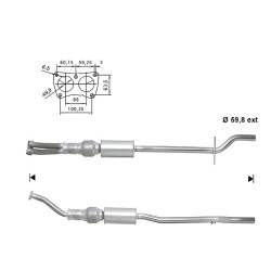 Magnaflow Katalizátor CITROËN
