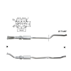 Magnaflow Katalizátor CITROËN