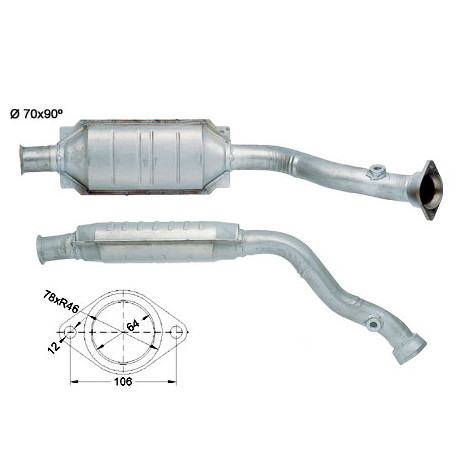 DPF és Magnaflow katalizátorok konkrét típushoz Magnaflow Katalizátor CITROËN | race-shop.hu