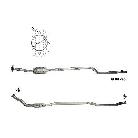 DPF és Magnaflow katalizátorok konkrét típushoz Magnaflow Katalizátor CITROËN | race-shop.hu