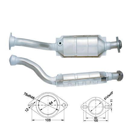 DPF és Magnaflow katalizátorok konkrét típushoz Magnaflow Katalizátor CITROËN PEUGEOT | race-shop.hu
