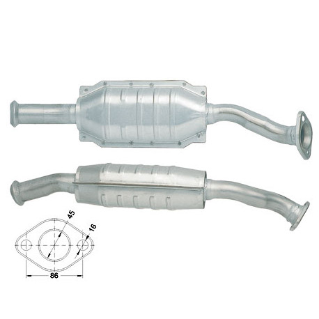 DPF és Magnaflow katalizátorok konkrét típushoz Magnaflow Katalizátor CITROËN | race-shop.hu