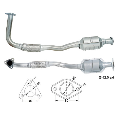 DPF és Magnaflow katalizátorok konkrét típushoz Magnaflow Katalizátor DAEWOO | race-shop.hu