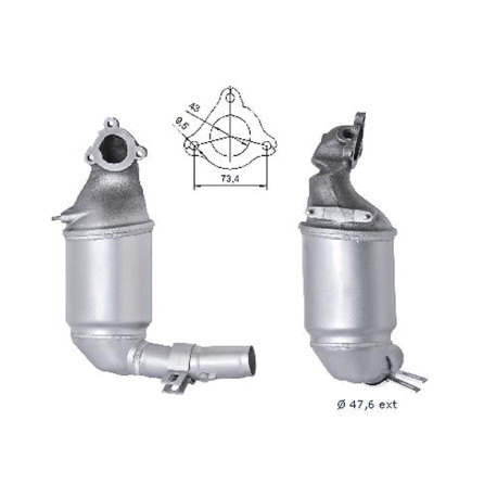 DPF és Magnaflow katalizátorok konkrét típushoz Magnaflow Katalizátor FIAT LANCIA | race-shop.hu
