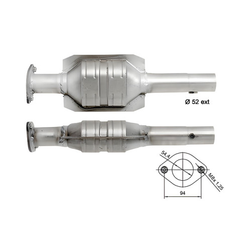 DPF és Magnaflow katalizátorok konkrét típushoz Magnaflow Katalizátor FIAT | race-shop.hu