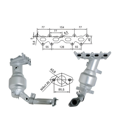 DPF és Magnaflow katalizátorok konkrét típushoz Magnaflow Katalizátor FIAT | race-shop.hu