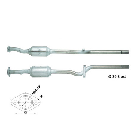 DPF és Magnaflow katalizátorok konkrét típushoz Magnaflow Katalizátor FIAT INNOCENTI | race-shop.hu