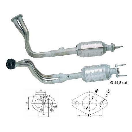 DPF és Magnaflow katalizátorok konkrét típushoz Magnaflow Katalizátor FIAT INNOCENTI | race-shop.hu