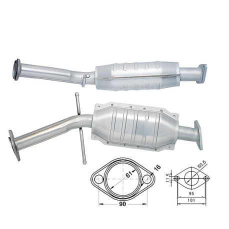 DPF és Magnaflow katalizátorok konkrét típushoz Magnaflow Katalizátor FORD | race-shop.hu