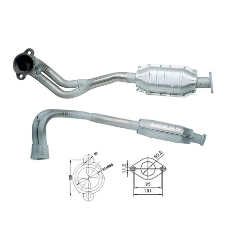 DPF és Magnaflow katalizátorok konkrét típushoz Magnaflow Katalizátor FORD | race-shop.hu