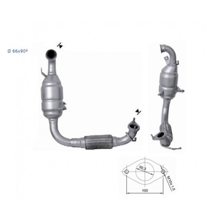 DPF és Magnaflow katalizátorok konkrét típushoz Magnaflow Katalizátor FORD FORD | race-shop.hu
