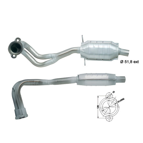 DPF és Magnaflow katalizátorok konkrét típushoz Magnaflow Katalizátor FORD | race-shop.hu