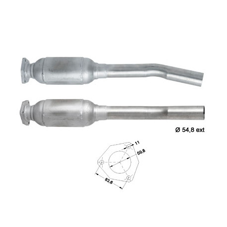 DPF és Magnaflow katalizátorok konkrét típushoz Magnaflow Katalizátor FORD | race-shop.hu