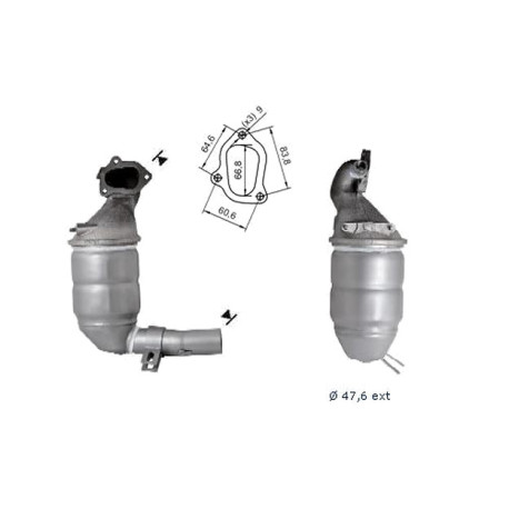 DPF és Magnaflow katalizátorok konkrét típushoz Magnaflow Katalizátor FORD | race-shop.hu
